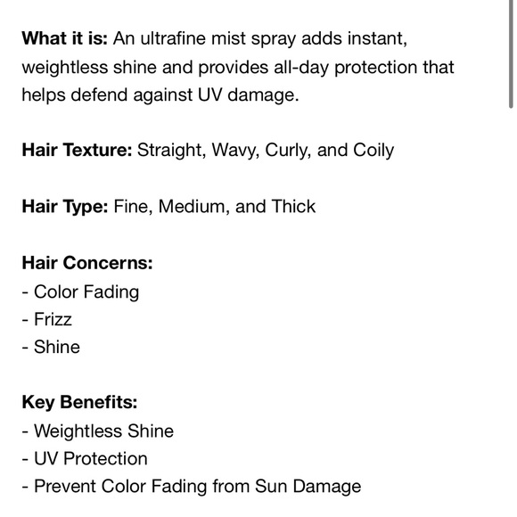 Drybar
Sparkling Soda Shine Mist & UV Shield - Picture 3 of 3